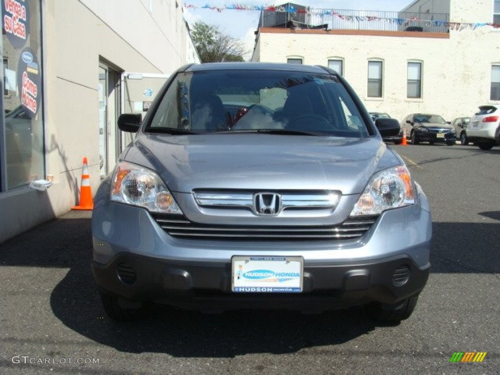 2009 CR-V EX 4WD - Glacier Blue Metallic / Gray photo #2