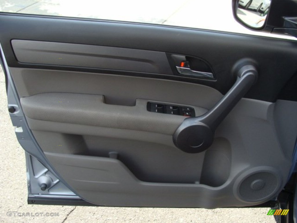 2009 CR-V EX 4WD - Glacier Blue Metallic / Gray photo #6