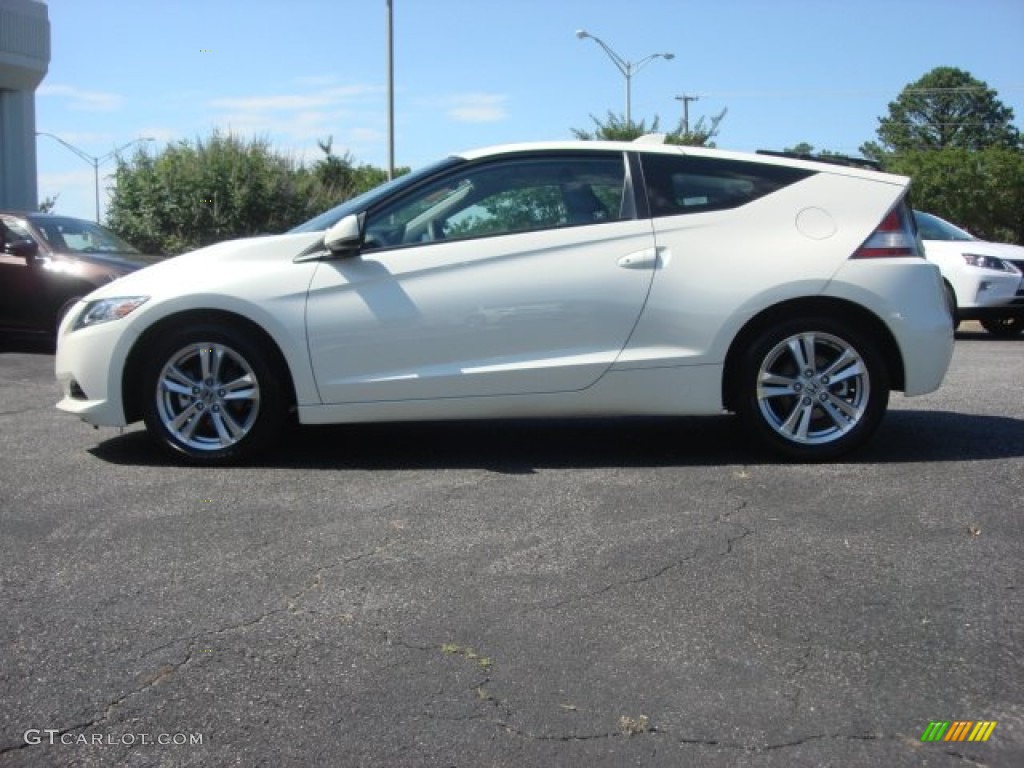 Premium White Pearl 2011 Honda CR-Z Sport Hybrid Exterior Photo #66360293