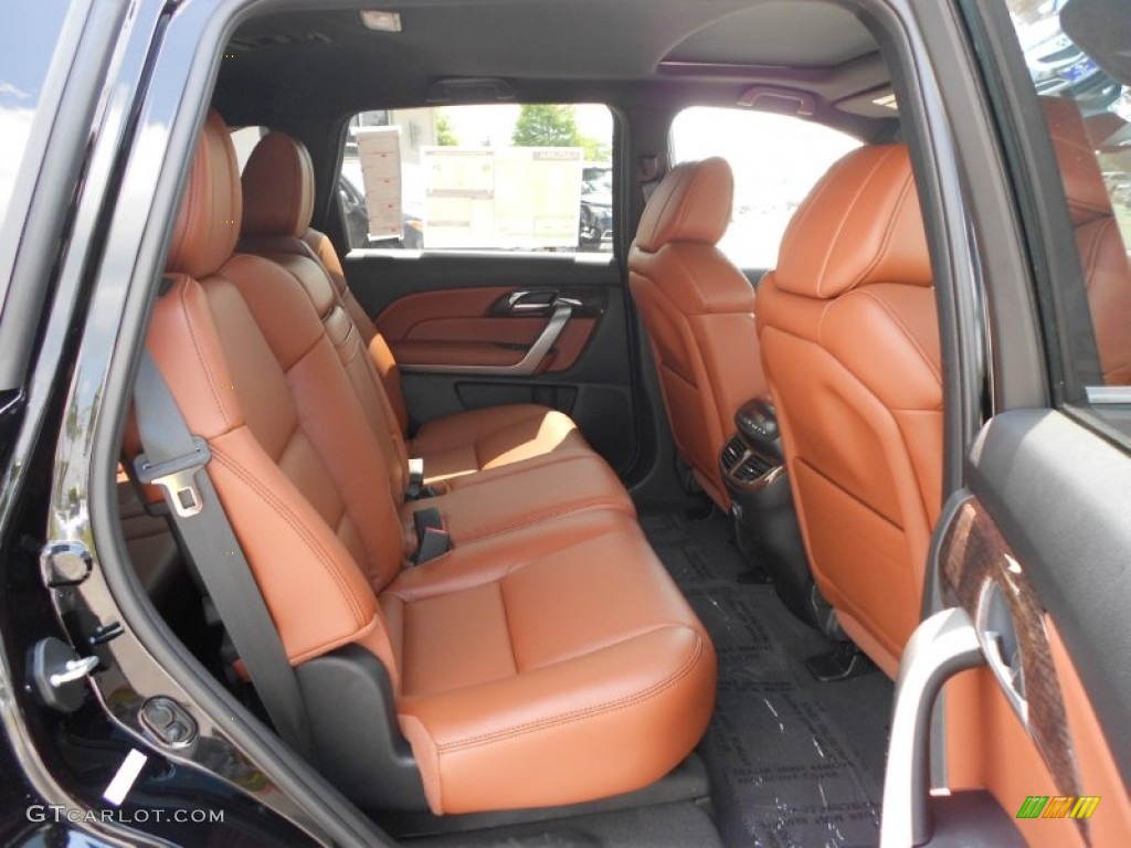 Umber Interior 2012 Acura MDX SH-AWD Advance Photo #66364154