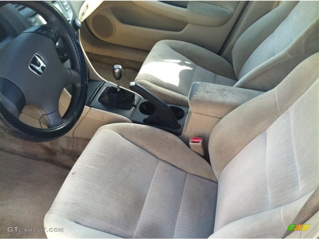 2003 Accord LX Sedan - Taffeta White / Ivory photo #9
