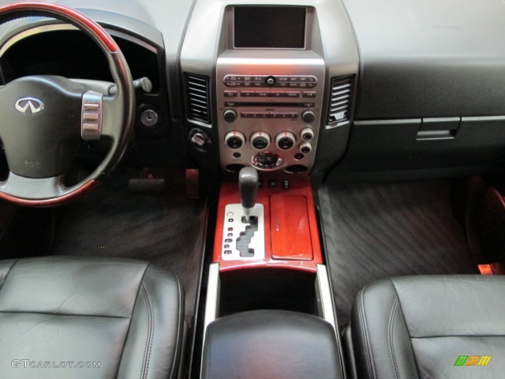 2005 Infiniti QX 56 4WD Graphite Dashboard Photo #66365795