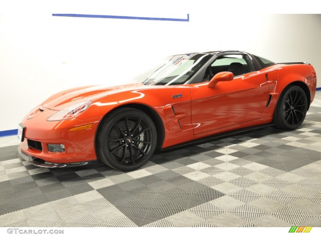 2013 Corvette ZR1 - Inferno Orange Metallic / Ebony photo #1