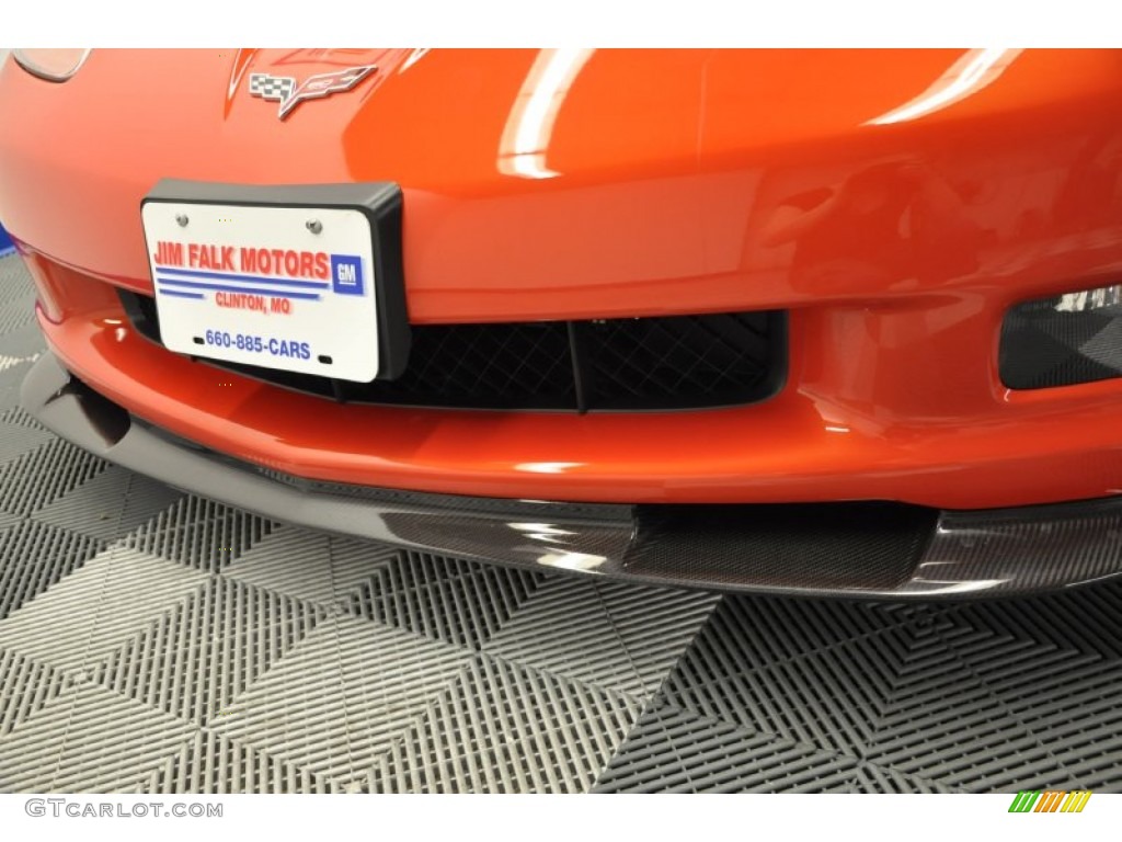 2013 Corvette ZR1 - Inferno Orange Metallic / Ebony photo #10