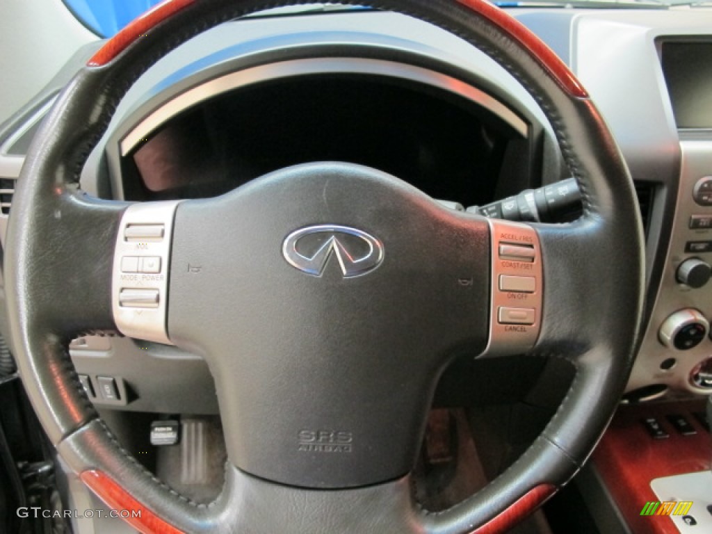 2005 Infiniti QX 56 4WD Steering Wheel Photos