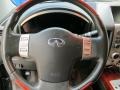 2005 Infiniti QX Graphite Interior Steering Wheel Photo