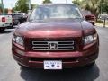 2008 Dark Cherry Pearl Honda Ridgeline RTL  photo #3