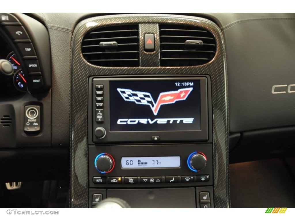 2013 Corvette ZR1 - Inferno Orange Metallic / Ebony photo #46