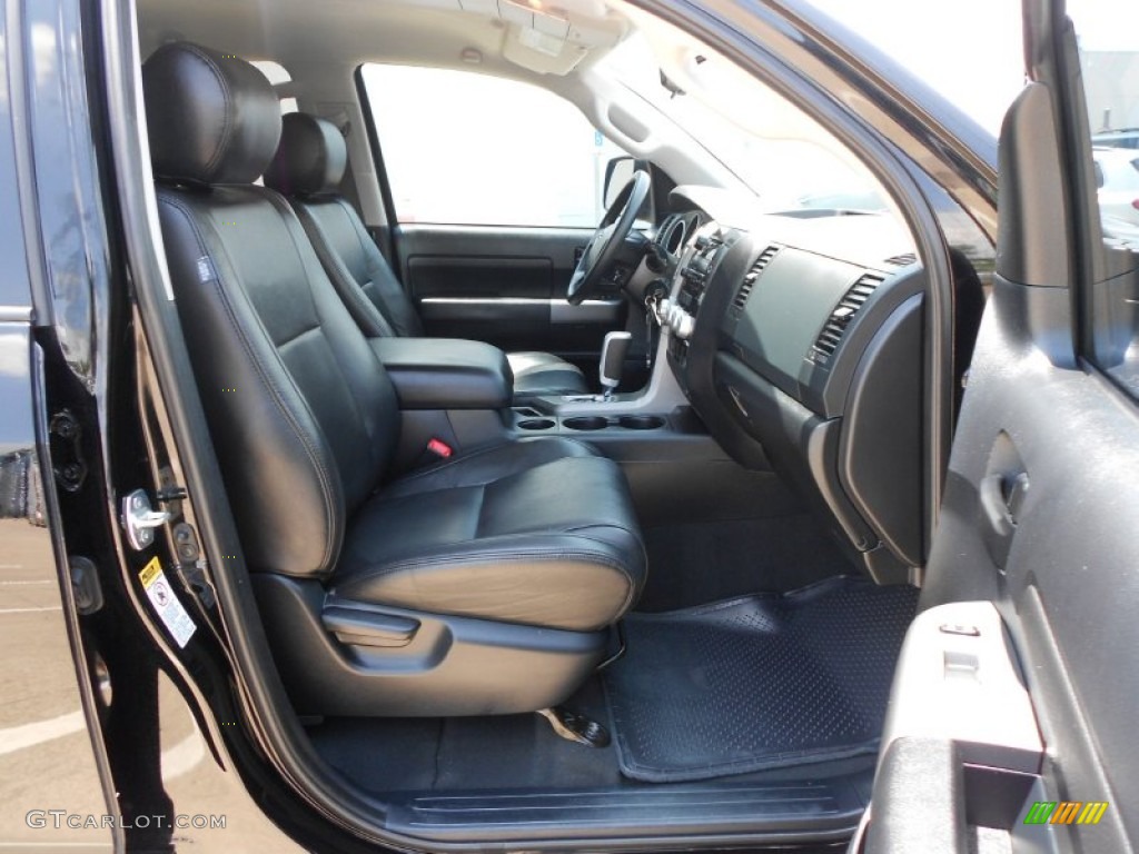 Black Interior 2010 Toyota Tundra TRD Sport Double Cab Photo #66366794