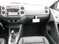 Black 2012 Volkswagen Tiguan LE Dashboard