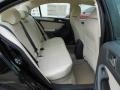 Cornsilk Beige Rear Seat Photo for 2012 Volkswagen Jetta #66368516