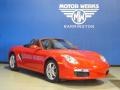 2008 Guards Red Porsche Boxster   photo #1