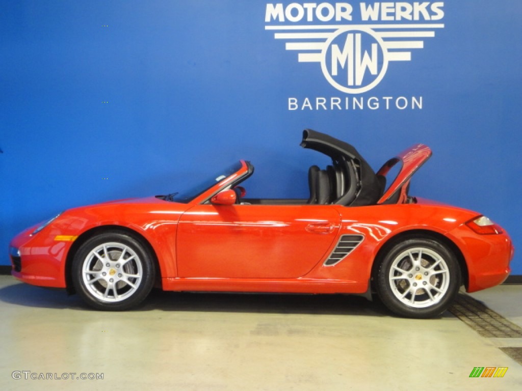 2008 Boxster  - Guards Red / Black photo #6