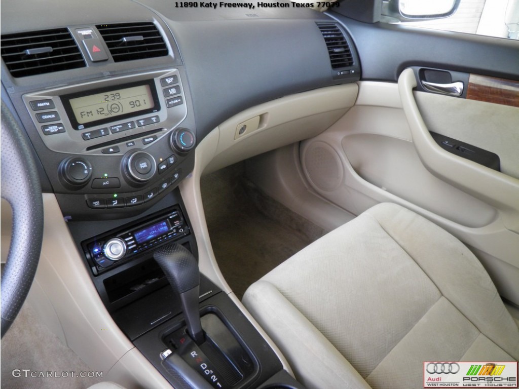 2007 Accord LX Coupe - Taffeta White / Ivory photo #9