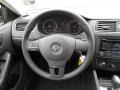 Titan Black Steering Wheel Photo for 2012 Volkswagen Jetta #66371531