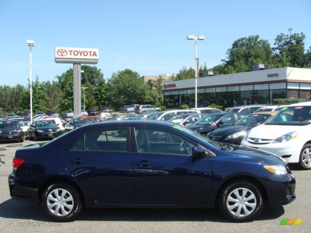 Nautical Blue Metallic Toyota Corolla