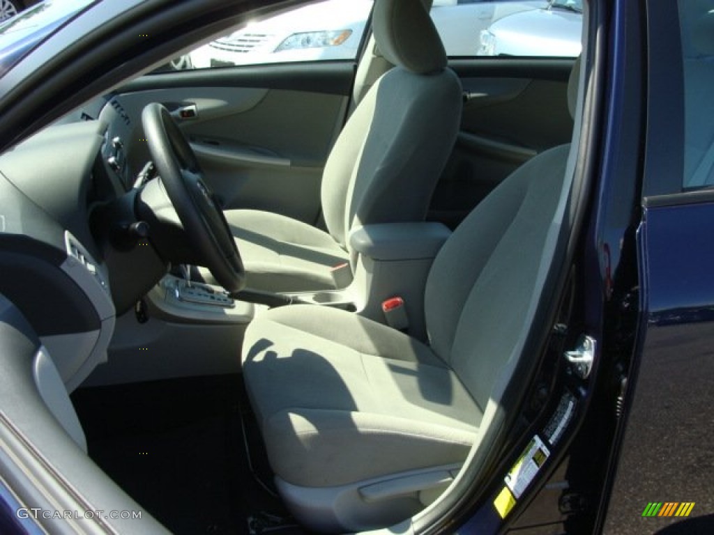 2011 Corolla LE - Nautical Blue Metallic / Ash photo #8
