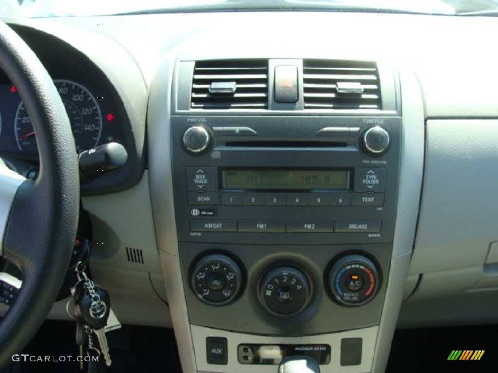 2011 Corolla LE - Nautical Blue Metallic / Ash photo #11