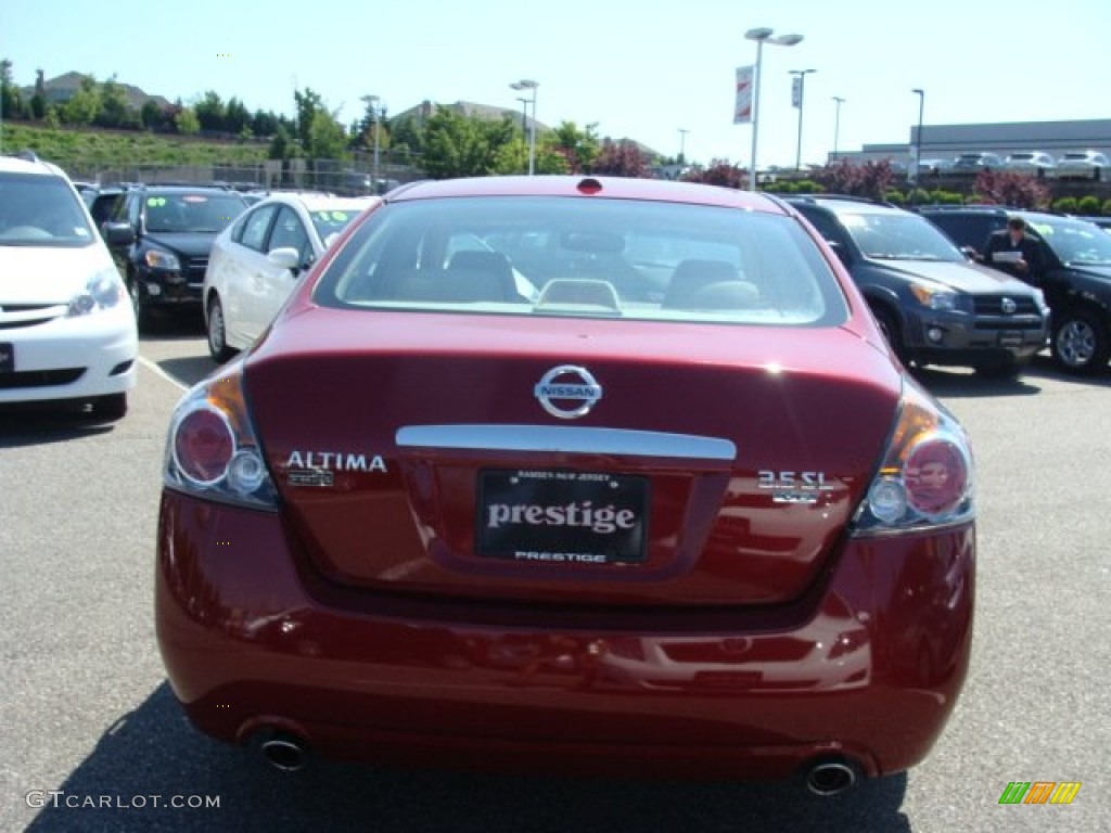 2007 Altima 3.5 SL - Sonoma Sunset Metallic / Blond photo #5