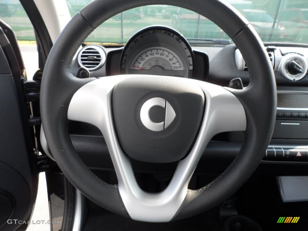 2012 Smart fortwo passion coupe Steering Wheel Photos