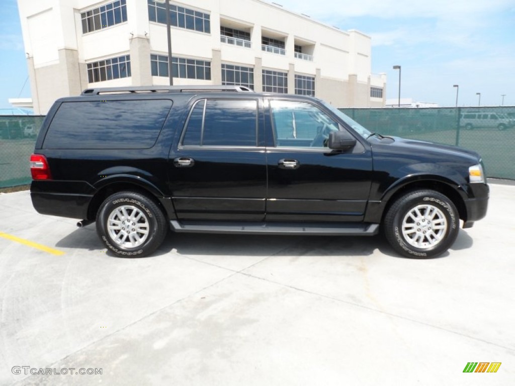Ebony Black 2011 Ford Expedition EL XLT Exterior Photo #66375773