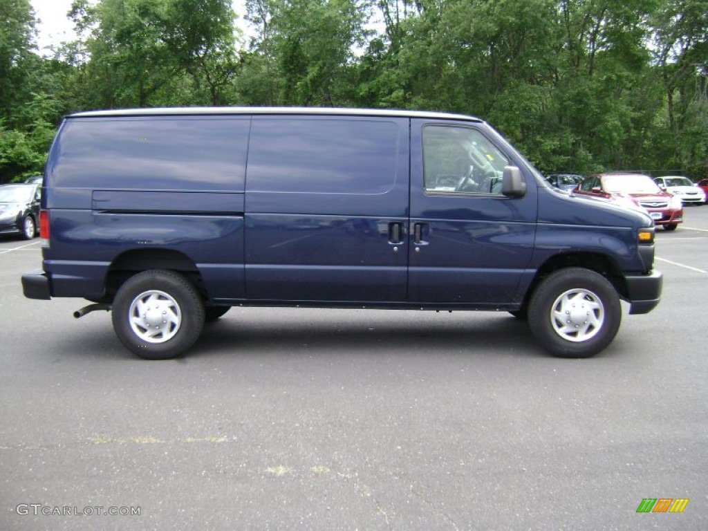 Dark Blue Metallic 2010 Ford E Series Van E250 Cargo Exterior Photo #66375950