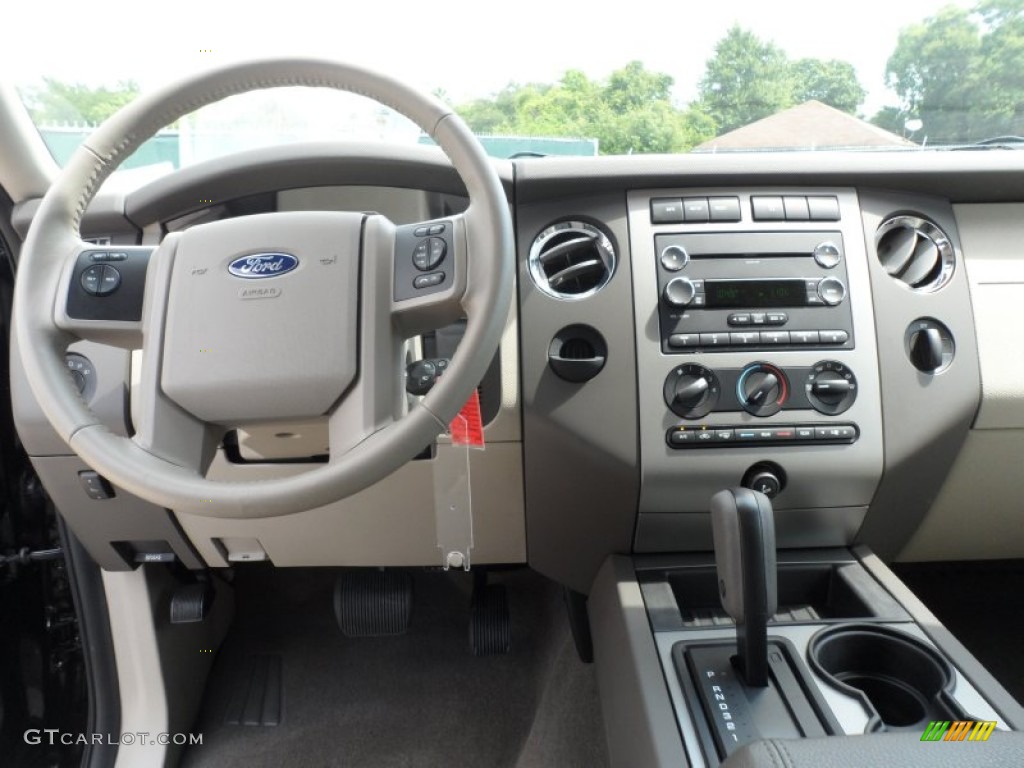 2011 Ford Expedition EL XLT Stone Dashboard Photo #66376106