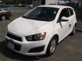 2012 Summit White Chevrolet Sonic LS Hatch  photo #1