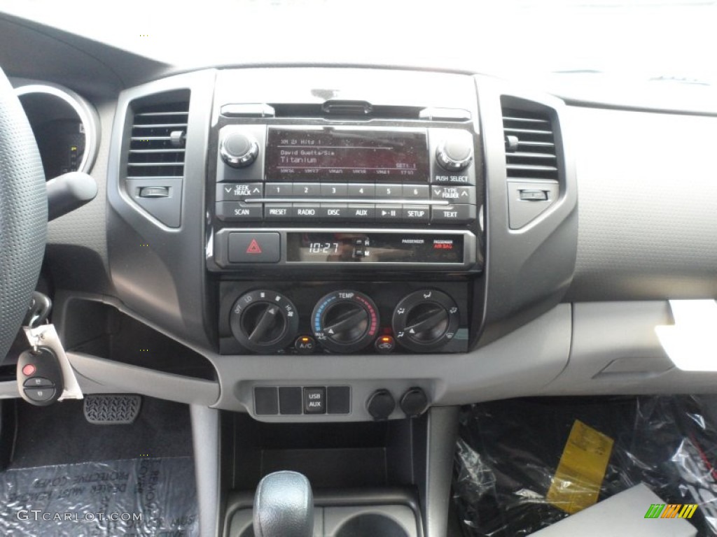 2012 Toyota Tacoma V6 TSS Prerunner Double Cab Controls Photo #66378776