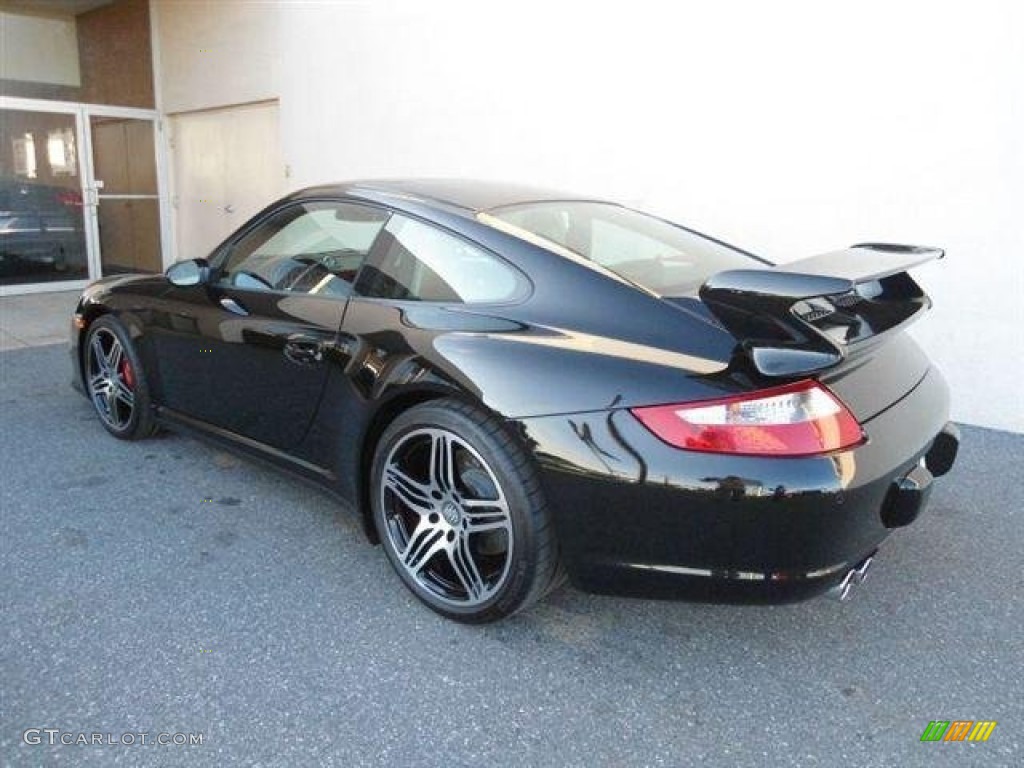 2008 911 Carrera 4S Coupe - Black / Black photo #3