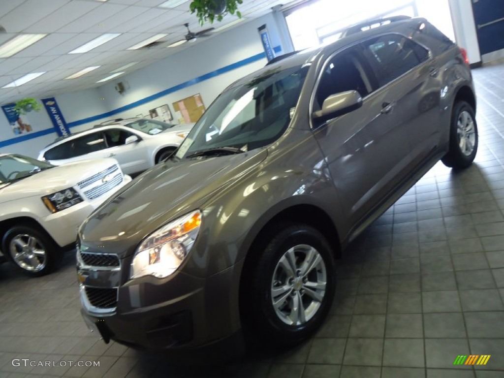 2012 Equinox LT - Mocha Steel Metallic / Jet Black photo #1