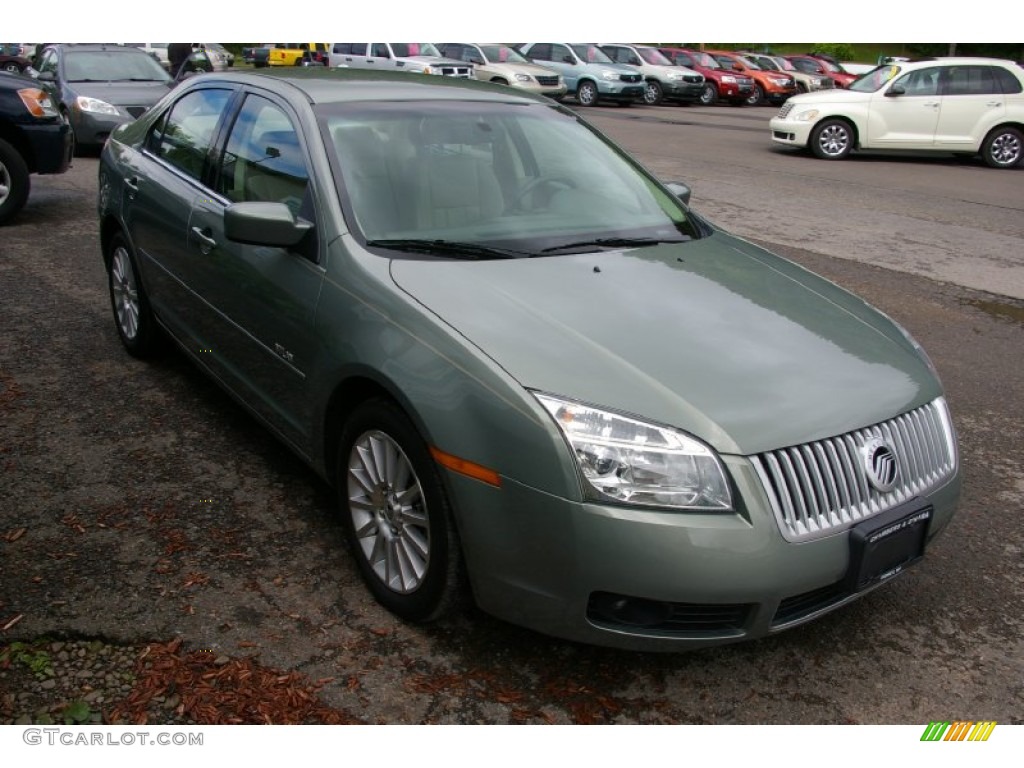 2008 Milan I4 Premier - Moss Green Metallic / Camel photo #16