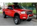 2004 Bright Red Ford F150 FX4 SuperCab 4x4  photo #2