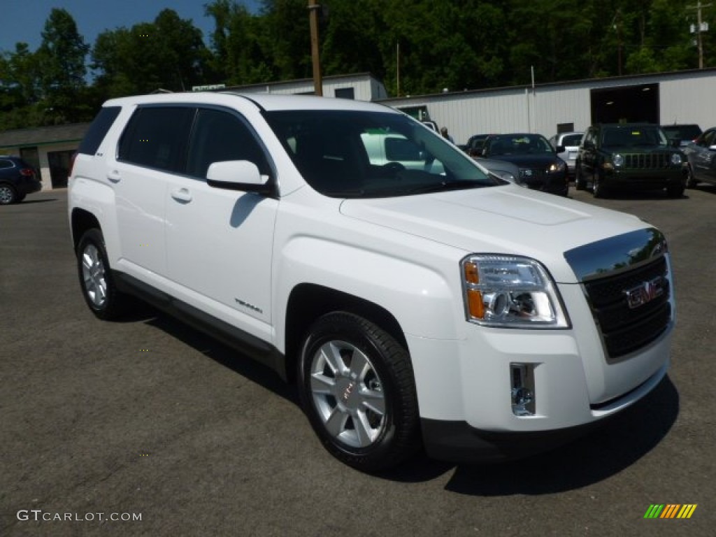 2012 Terrain SLE AWD - Olympic White / Jet Black photo #1