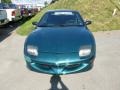 1997 Dark Teal Metallic Pontiac Sunfire SE Coupe  photo #2