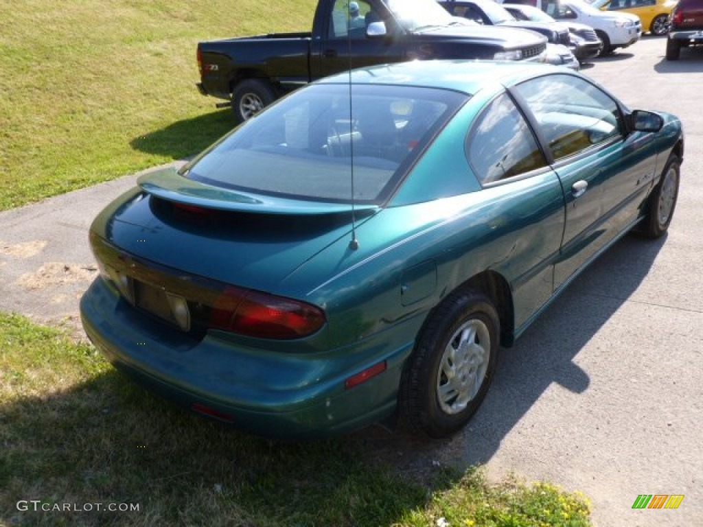 1997 Sunfire SE Coupe - Dark Teal Metallic / Graphite photo #7