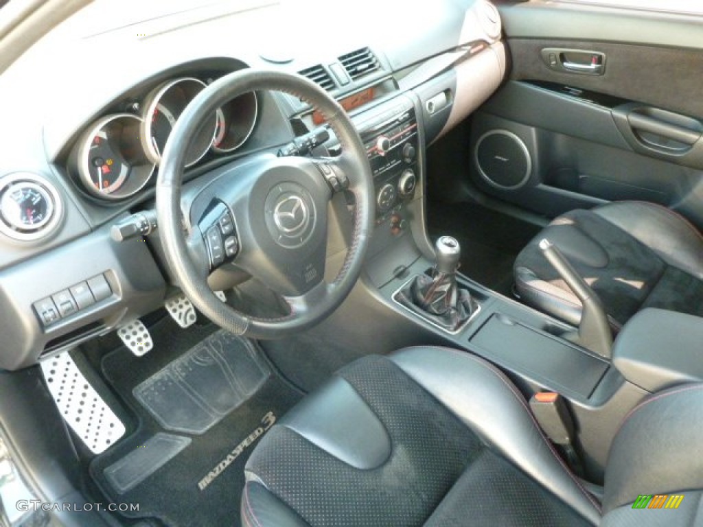 MAZDASPEED Black Interior 2008 Mazda MAZDA3 MAZDASPEED Grand Touring Photo #66382958