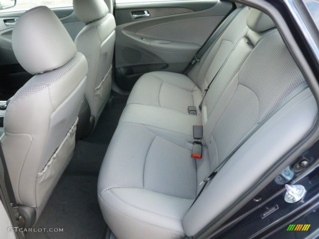 2013 Sonata SE - Pacific Blue Pearl / Gray photo #13