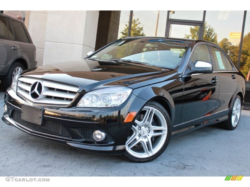Black 2009 Mercedes-Benz C 350 Sport Exterior Photo #66383912