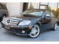 Black 2009 Mercedes-Benz C 350 Sport Exterior