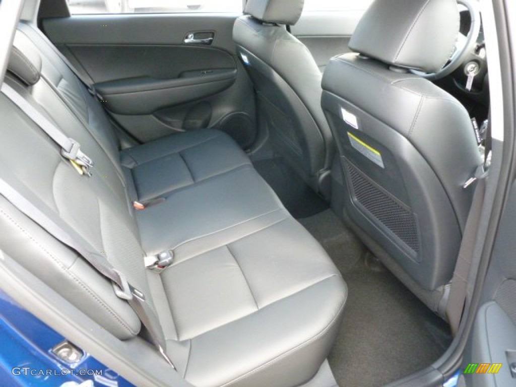 2012 Elantra SE Touring - Atlantic Blue / Black photo #12