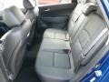 2012 Hyundai Elantra Black Interior Rear Seat Photo