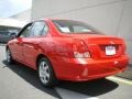 2004 Rally Red Hyundai Elantra GLS Sedan  photo #5