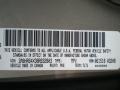 PKG: Light Sandstone Metallic 2008 Chrysler Town & Country Limited Color Code