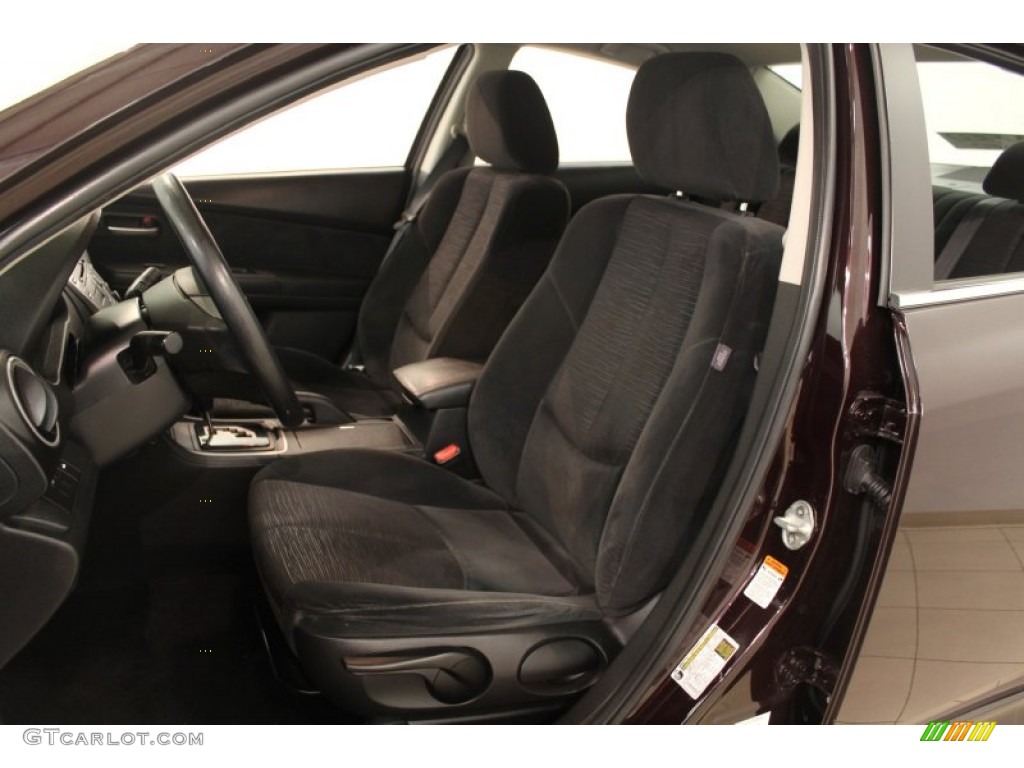 2010 MAZDA6 i Sport Sedan - Black Cherry Metallic / Black photo #6