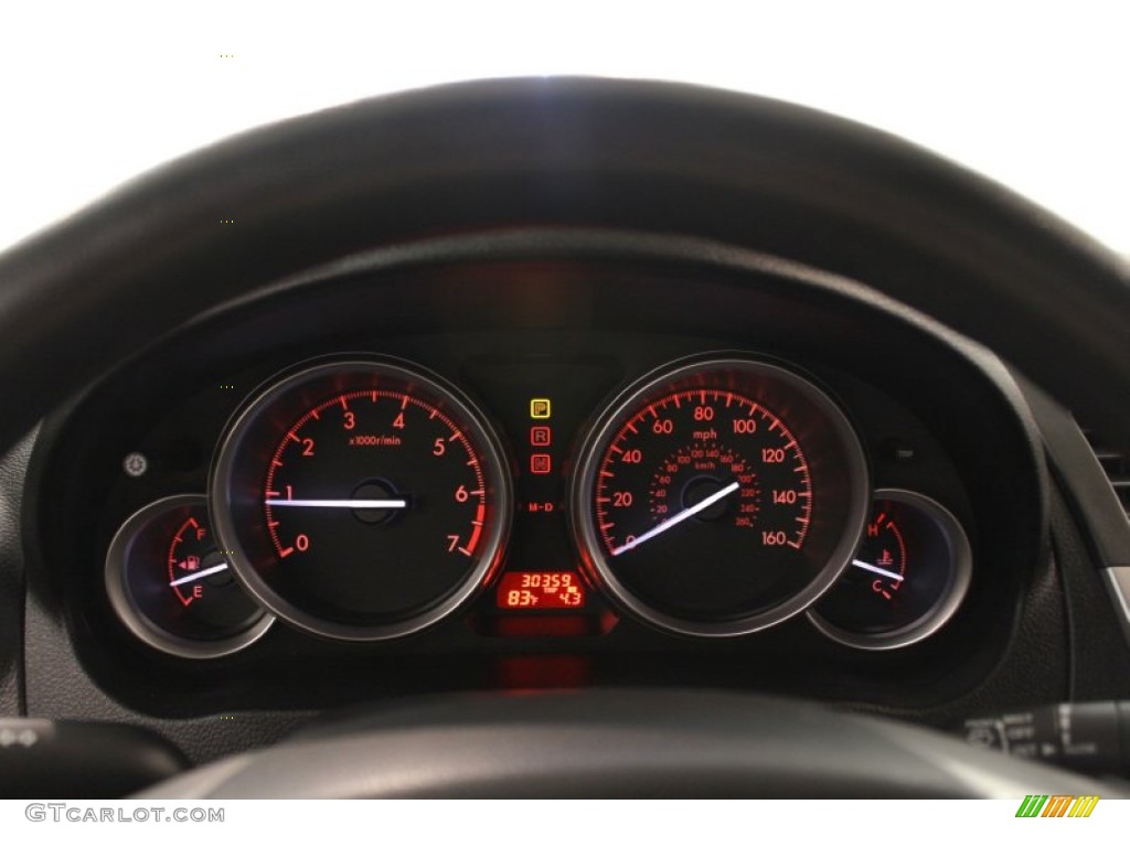 2010 MAZDA6 i Sport Sedan - Black Cherry Metallic / Black photo #7