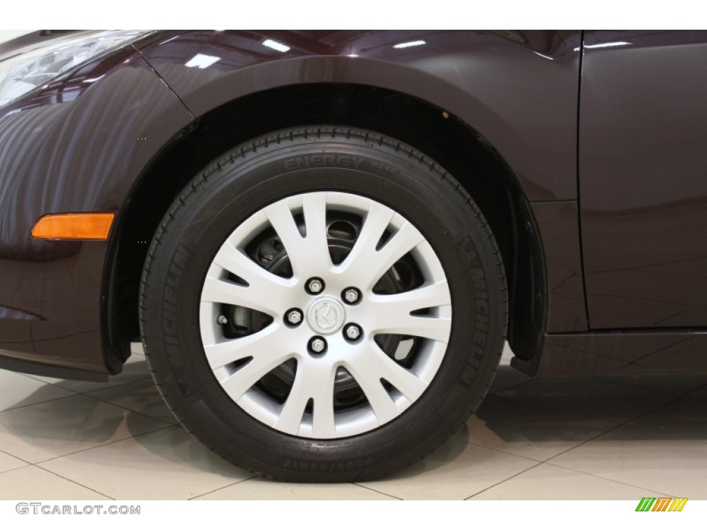 2010 MAZDA6 i Sport Sedan - Black Cherry Metallic / Black photo #18