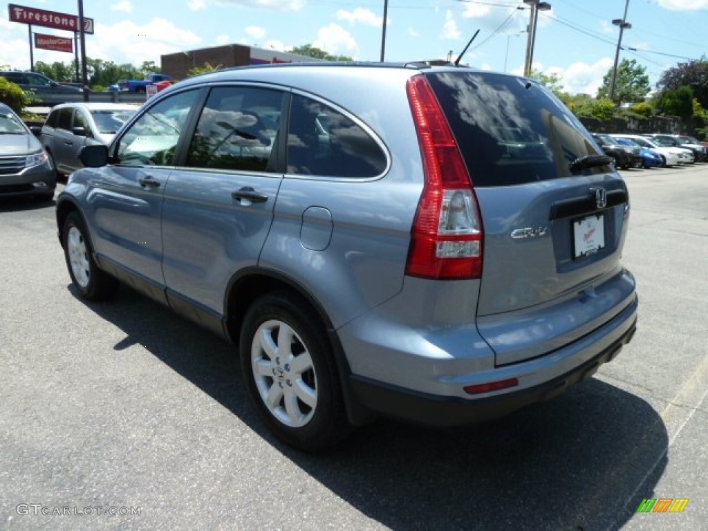 2011 CR-V SE 4WD - Glacier Blue Metallic / Gray photo #3