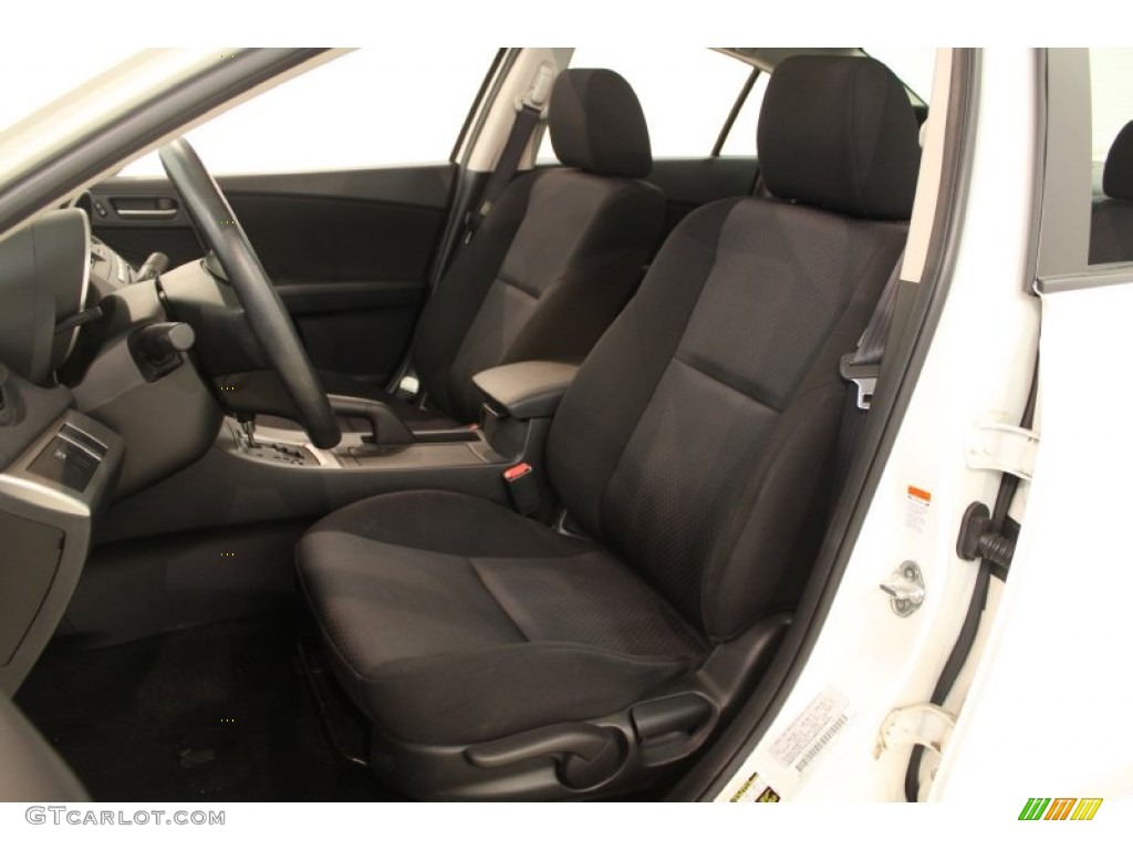 Black Interior 2010 Mazda MAZDA3 i Touring 4 Door Photo #66387164