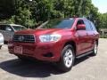 2010 Salsa Red Pearl Toyota Highlander V6 4WD  photo #4